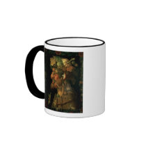 Autumn, from a series depicting the four coffee mugs