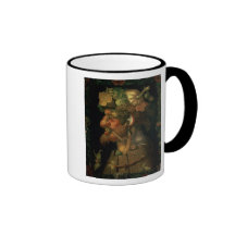 Autumn, from a series depicting the four coffee mugs