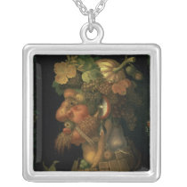 Autumn, from a series depicting the four necklace