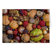 Autumn fruits