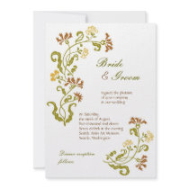 Autumn Garland Invitation