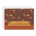 Autumn Glory Invitation Card