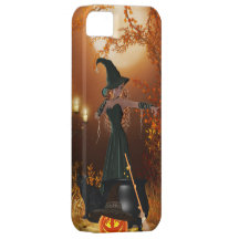 Autumn Halloween Witch