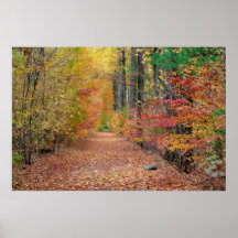 Autumn Hallway Posters