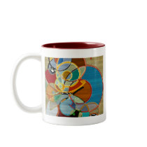 Autumn Harvest - Abstract Mugs