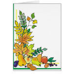 Autumn Harvest Card