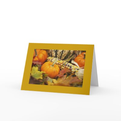 Autumn Harvest Card-All Occasion by forbes1954