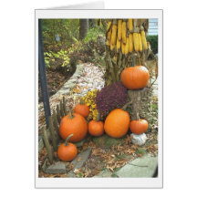 Autumn Harvest Greeting Cards