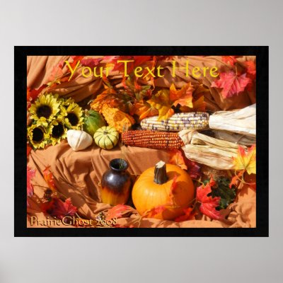 Autumn Harvest Poster by Customizables