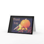 Autumn Harvest Thank You Card