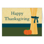 Autumn Harvest Thanksgiving Card
