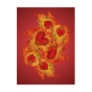 Autumn Hearts Postcard