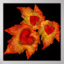 Autumn Hearts Print