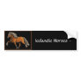 Autumn Icelandic Bumper Sticker