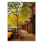 Autumn in Alphabet City, East Village, NYC Greeting Card