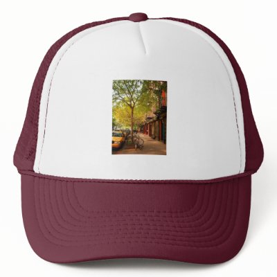 Autumn in Alphabet City, East Village, NYC Mesh Hat by NYThroughTheLens