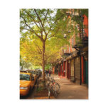 Autumn in Alphabet City, East Village, NYC postcards