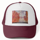Autumn In Argenteuil By Claude Monet hats