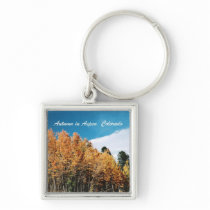 Autumn in Aspen Keychain