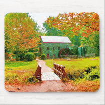AUTUMN IN NEW ENGLAND MOUSE PAD