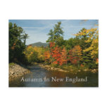 Autumn in New England   Postcard