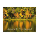 Autumn in New England   Postcard