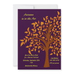 Autumn is in the Air Invitation