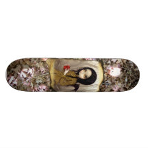 Autumn is My Last Chance SKATEBOARD gothic fairy