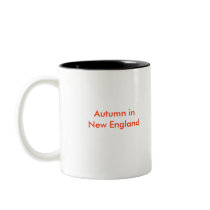 Autumn Lake "AUTUMN" Coffee Mug
