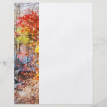 Autumn Lake Personalized Flyer