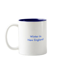 Autumn Lake "WINTER PINES" Coffee Mug