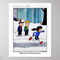 AUTUMN LAKE: Winter Poster 2