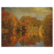 Autumn - Landscape - Autumn in Westfield - NJ Full Color Flyer
