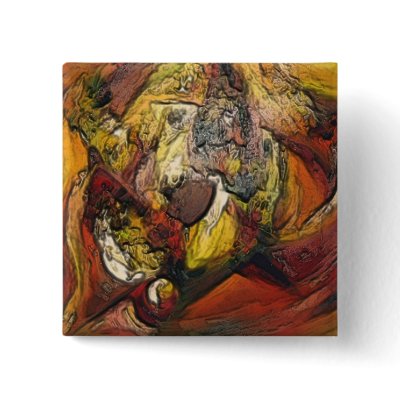 Autumn Landscape Pinback Buttons by GLEMELIN