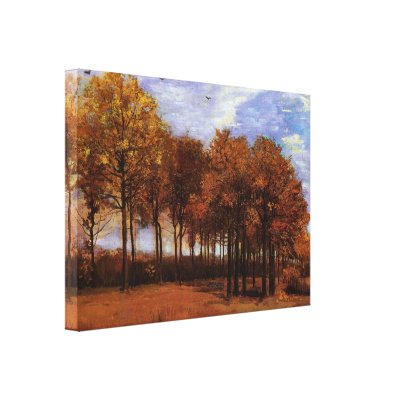 Autumn Landscape by Vincent van Gogh Canvas Prints by ArtCanvas