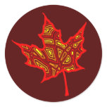 Autumn Leaf stickers