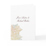 Autumn Leaves, A Fall Wedding Invitation