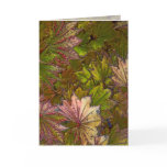 Autumn Leaves: Albert Camus - Greeting Card
