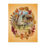 AUTUMN LEAVES & APPALOOSA by SHARON SHARPE Postcards