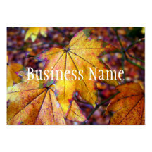 Autumn Leaves Business Card