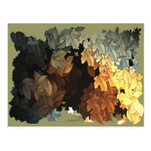 AUTUMN LEAVES Collection Post Card