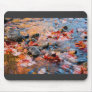 autumn leaves color mouse mat
