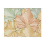 Autumn Leaves First Day Of Fall Postcard