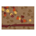 Autumn Leaves Gift Tag Business Card