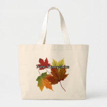 AUTUMN LEAVES IN NEW HAMPSHIRE BAG