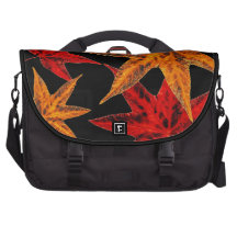 Autumn Leaves Laptop Bags