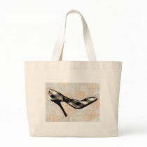 Autumn Leaves Stilettos Tote Bags
