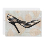 Autumn Leaves Stilettos invitations