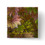 Autumn Leaves: Thanksgiving - Button #1