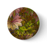 Autumn Leaves: Thanksgiving - Button #2